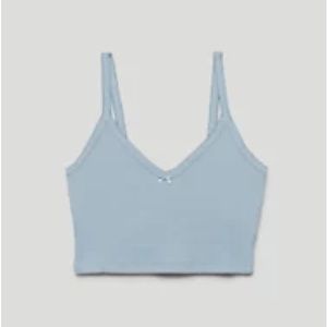 Sunday Best Gracie tank in discontinued color dune blue